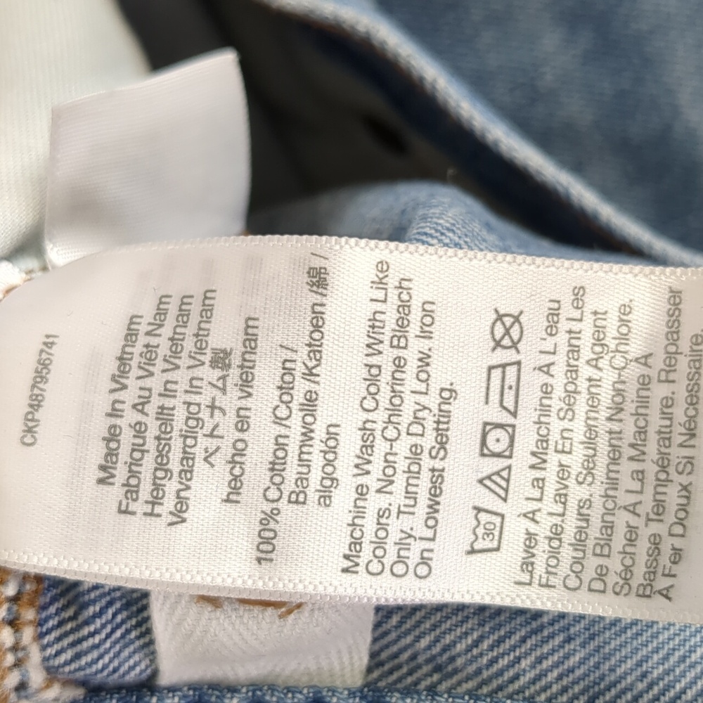 Madewell Rail Straight High Rise Jean Sz 27 Inseam 33" - Picture 11 of 16